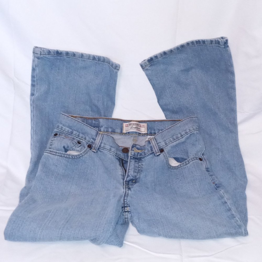 Levis Strech Mid Rise Bootcut Jeans